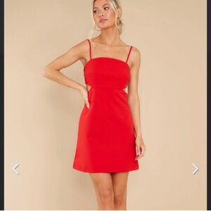 Just Me Cutout Mini Dress - size medium